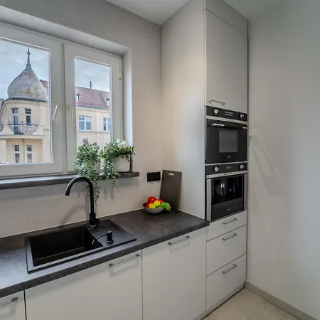 New Large Modern Apartment - City Center - 60M2 - Lift - Parking Breslavia Esterno foto