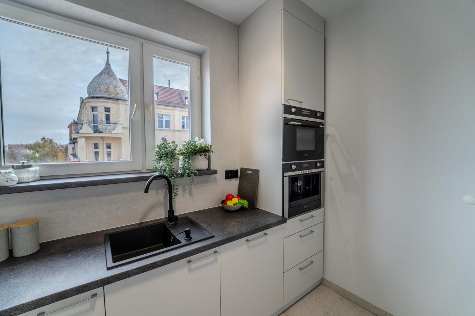Leilighet New Large Modern - Center - 60m2 - Lift - Parking *